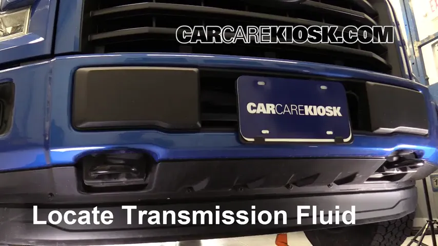 2016 Ford F-150 XLT 5.0L V8 FlexFuel Crew Cab Pickup Transmission Fluid Check Fluid Level